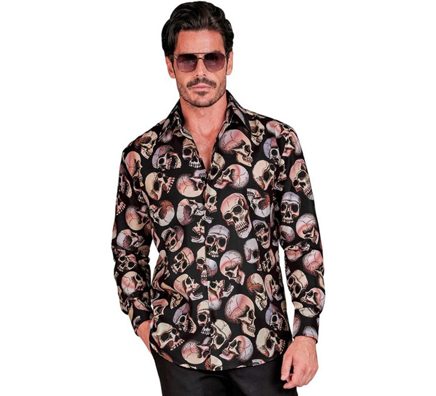 Translation missing: pt-PT.Camisa de Calaveras para hombre