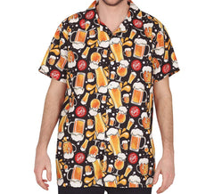 Camisa adulta com estampa de cerveja