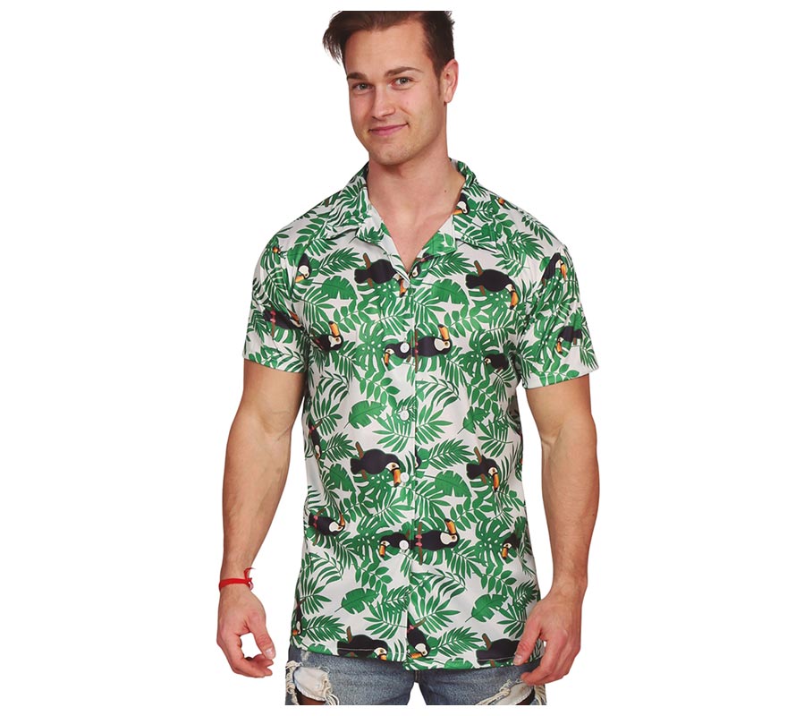 Translation missing: pt-PT.Camisa Hawaiana de Palmeras para hombre