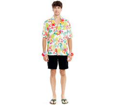 Camisa Havaiana Floral Masculina