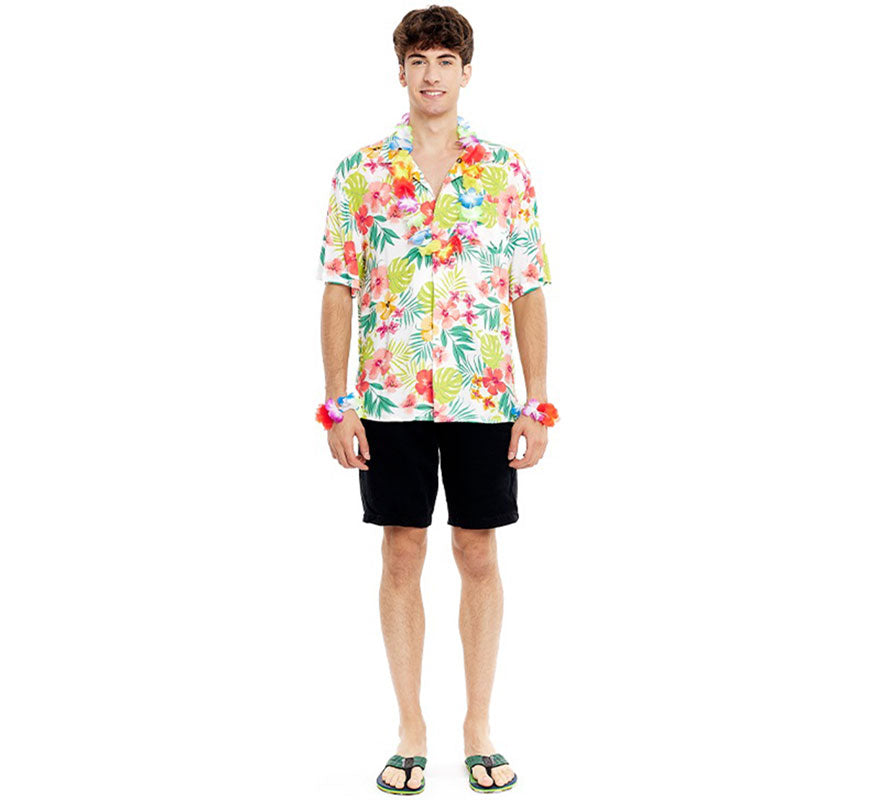 Translation missing: pt-PT.Camisa Hawaiana Floral para hombre