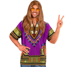 africana roxa ou Dashiki para homens