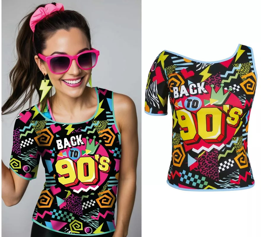 Translation missing: pt-PT.Camiseta Años 90 para mujer