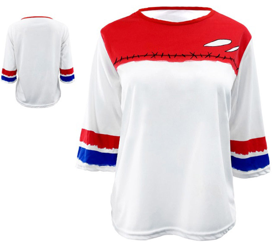 Translation missing: pt-PT.Camiseta Beisbol de Payasa Conflictiva para mujer