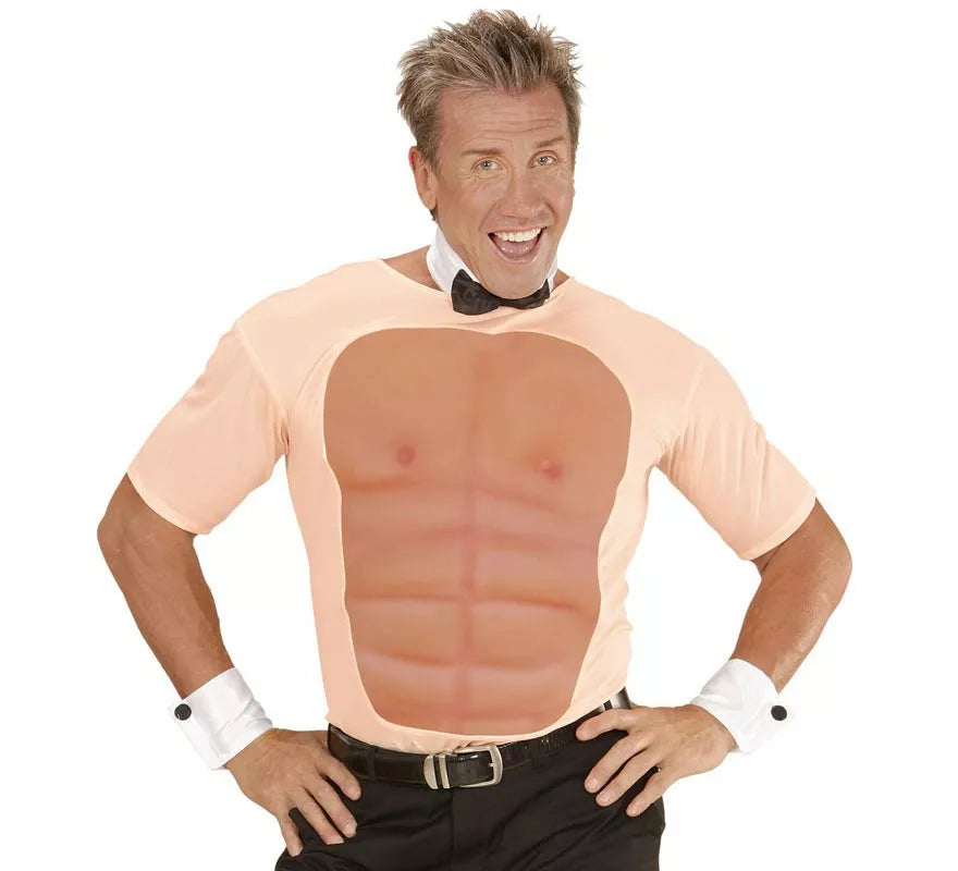 Translation missing: pt-PT.Camiseta con Pecho Musculoso para hombre