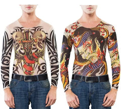Camiseta com Tatuagens 2 modelos variados