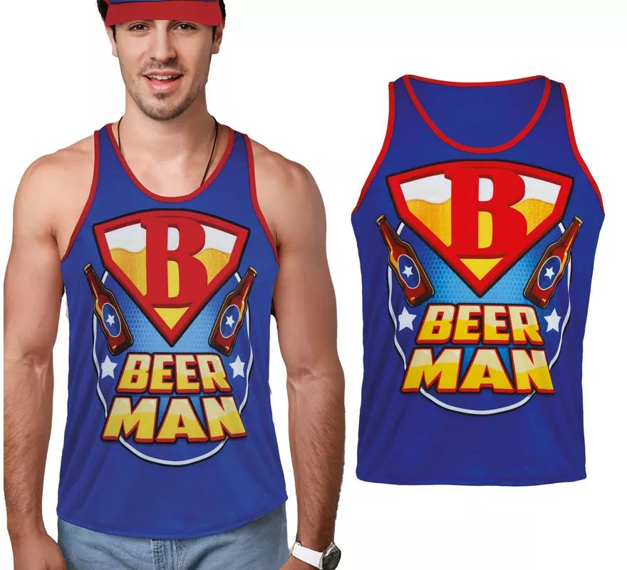 Translation missing: pt-PT.Camiseta de Tirantes BeerMan para hombre