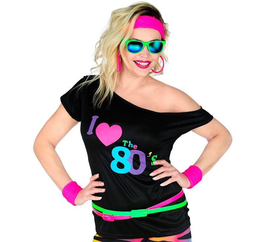 Translation missing: pt-PT.Camiseta Disco Años 80 para mujer