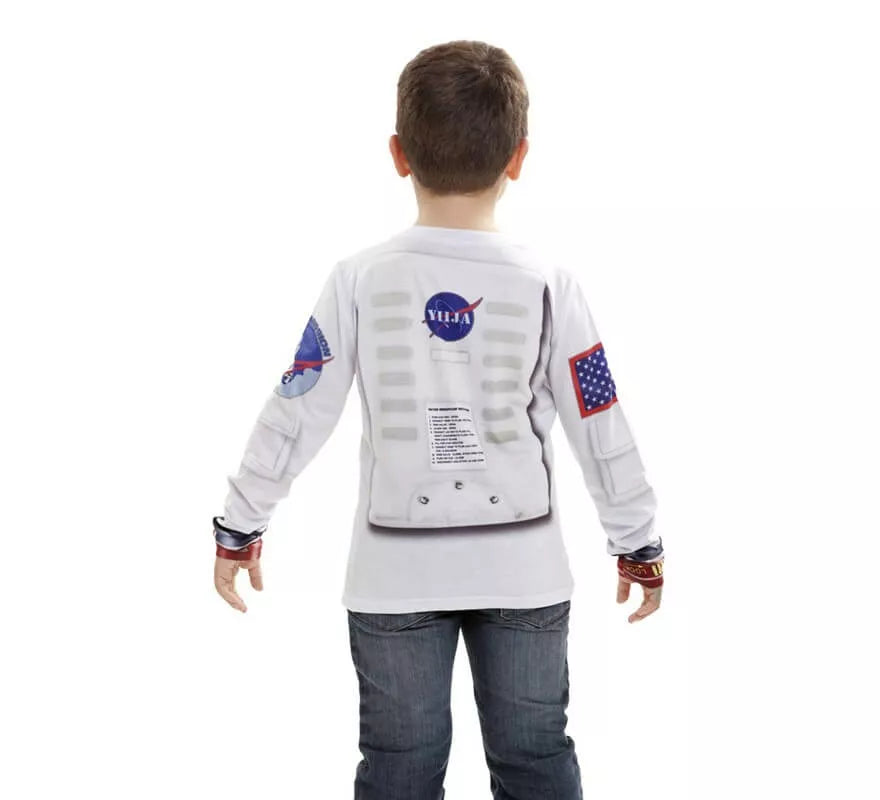 Translation missing: pt-PT.Camiseta disfraz Astronauta para niños