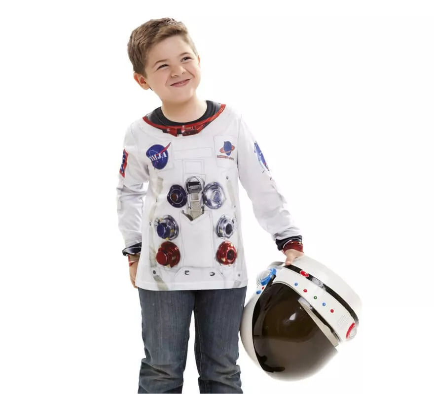 Translation missing: pt-PT.Camiseta disfraz Astronauta para niños