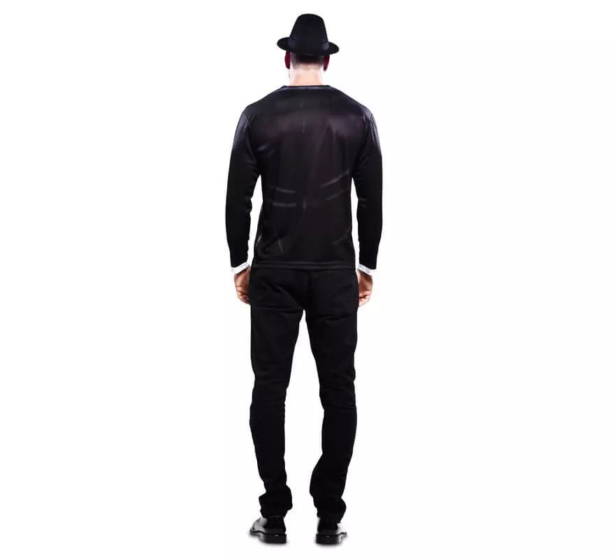 Camiseta disfraz Bluesman para hombre