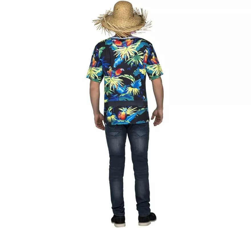 Translation missing: pt-PT.Camiseta disfraz de Hawaiano para hombre