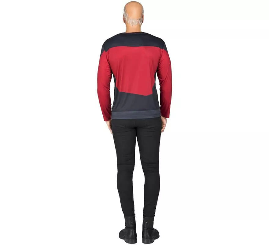 Translation missing: pt-PT.Camiseta Disfraz de Picard de Star Trek para hombre