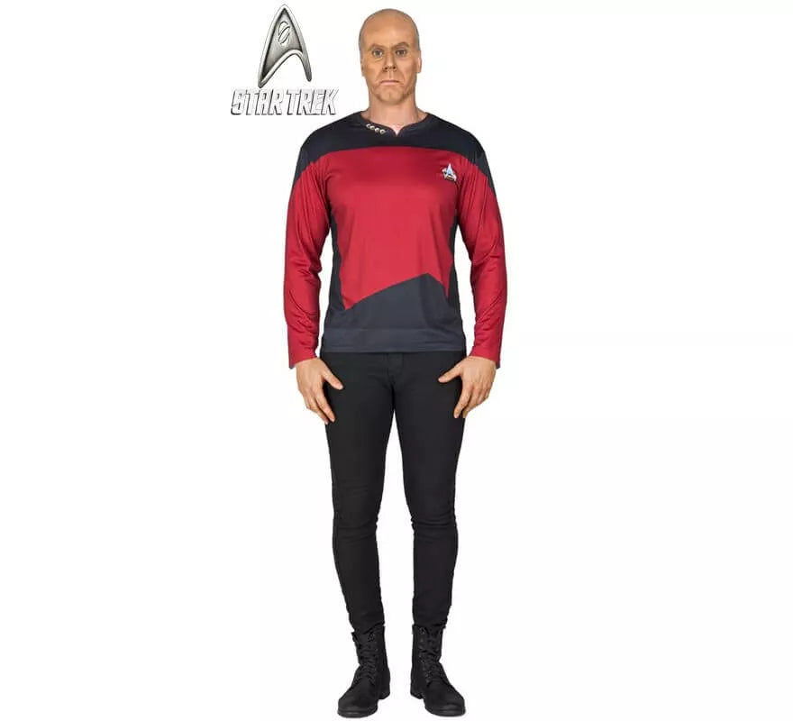 Translation missing: pt-PT.Camiseta Disfraz de Picard de Star Trek para hombre
