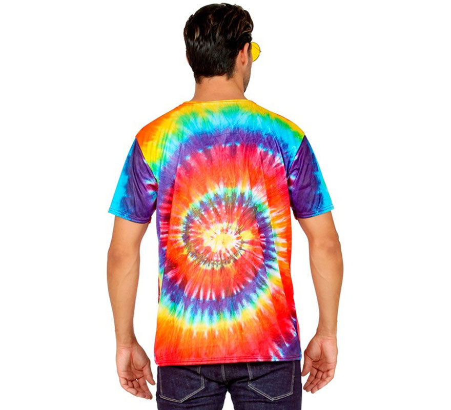 Translation missing: pt-PT.Camiseta Hippie Tie-Dye para adultos