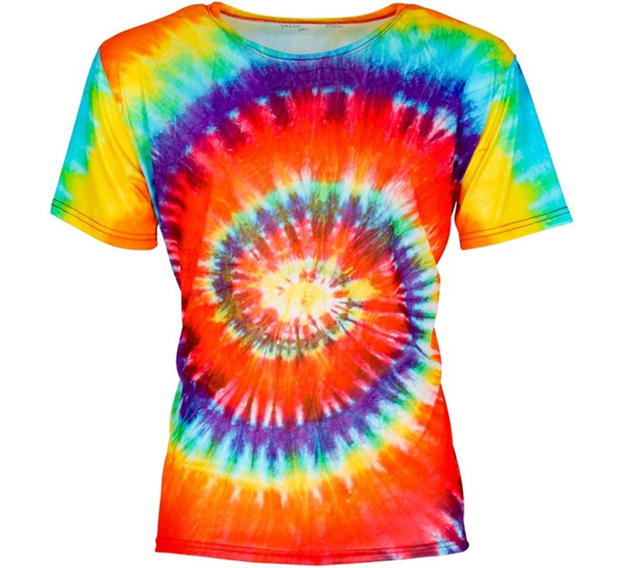 Translation missing: pt-PT.Camiseta Hippie Tie-Dye para adultos