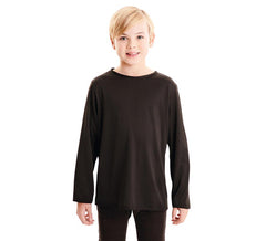 Camiseta infantil preta