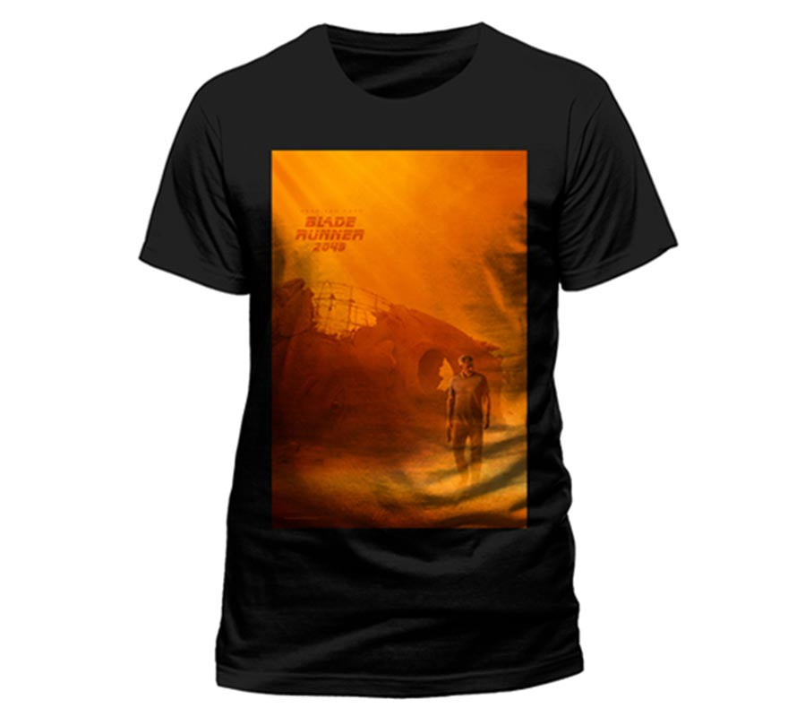 Translation missing: pt-PT.Camiseta Poster Blade Runner 2049 Negra talla M