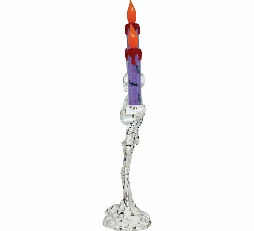 Translation missing: pt-PT.Candelabro Esqueleto con Luz de 35 cm