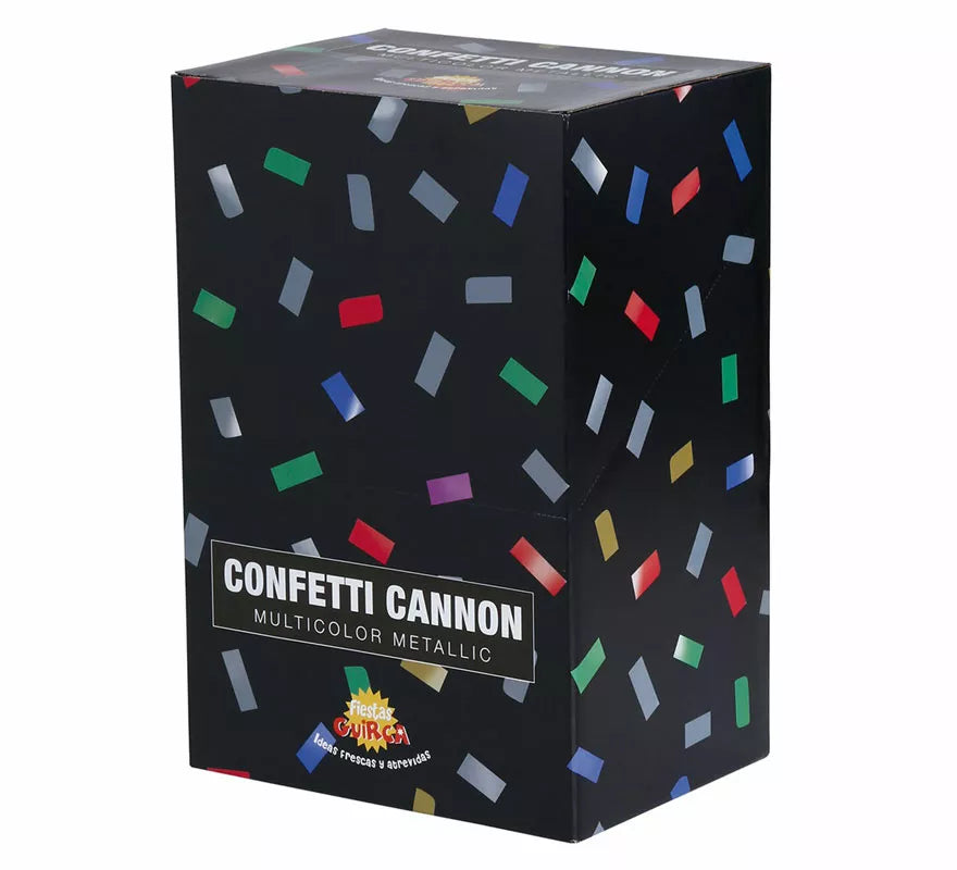 Translation missing: pt-PT.Cañón Confetti Kabuki Metálico Multicolor de 30 cm