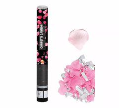 Canhão Kabuki ou tubo de pétalas de rosa de 50 cm para casamentos