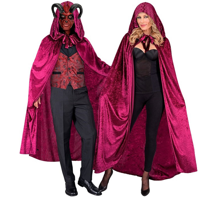 Translation missing: pt-PT.Capa con Capucha de Terciopelo de 140 cm para adultos en varios colores