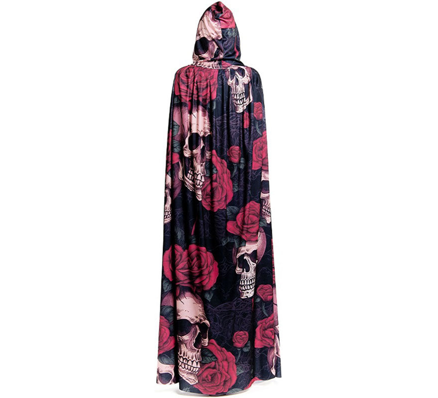 Translation missing: pt-PT.Capa de Calavera con Rosas de 185 cm