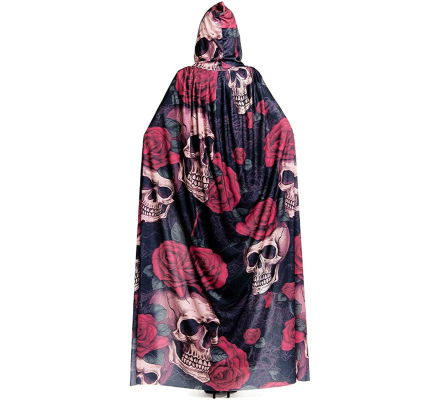 Translation missing: pt-PT.Capa de Calavera con Rosas de 185 cm