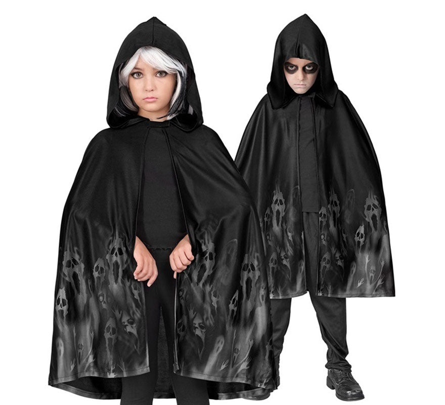 Capa de Fantasmas de 75 cm para niños