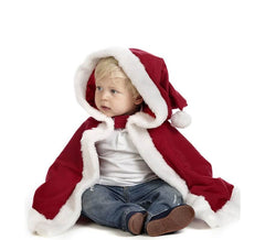 Capa de Papai Noel para crianças