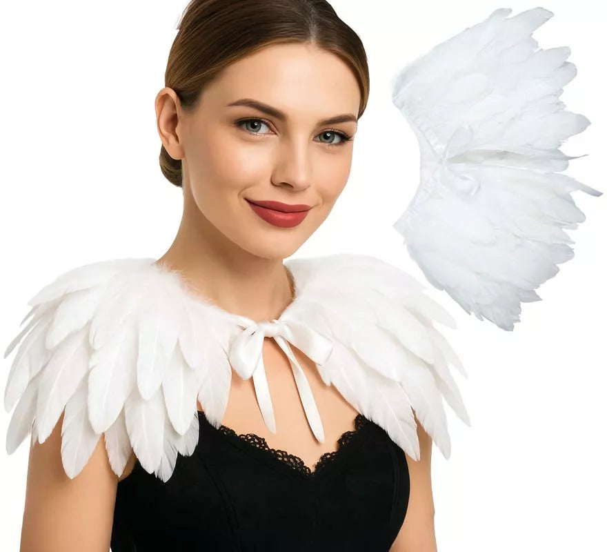 Translation missing: pt-PT.Capa de Plumas blancas de 30x90 cm