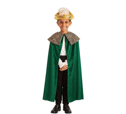 Capa de Rey Mago Baltasar Infantil