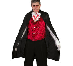 Manto de Vampiro de 110cm para o Dia das Bruxas