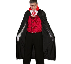 Manto de Vampiro de 140cm para o Dia das Bruxas