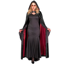 Capa de veludo de vampiro de 140 cm