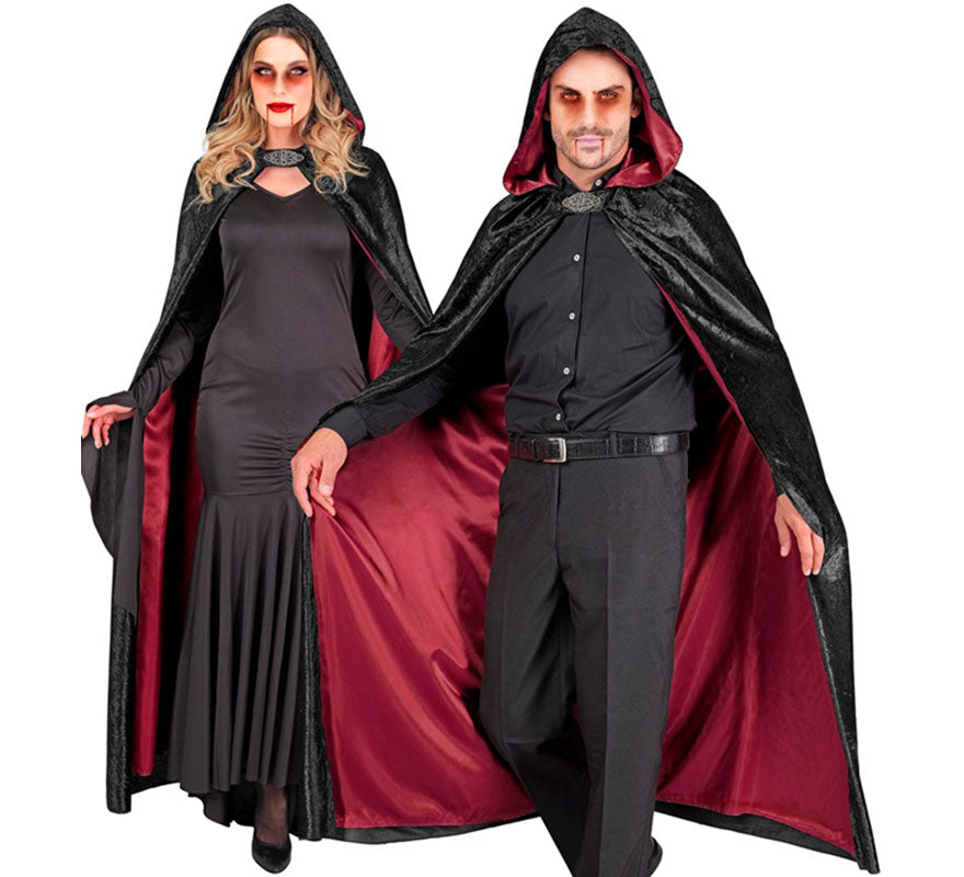 Capa de Vampiro de Terciopelo de 140 cm