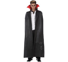 Manto de Vampiro Preto para adultos 140 cm