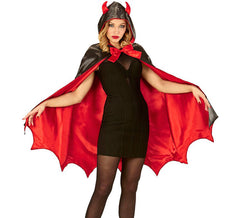 Capa de Diabo com Capuz Feminina