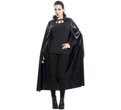 Manto preto de 120 cm para adultos