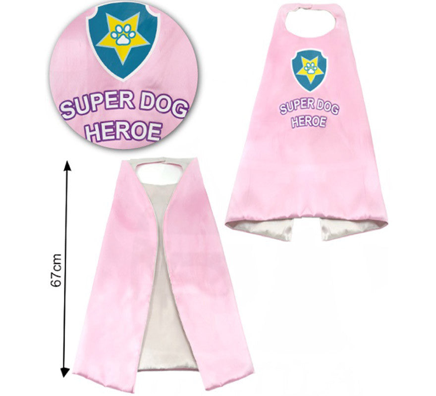 Translation missing: pt-PT.Capa Súper Dog para perro Rosa
