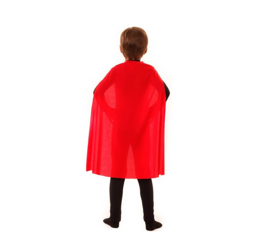 Translation missing: pt-PT.Capa Superhéroe Infantil Roja de 70 cm