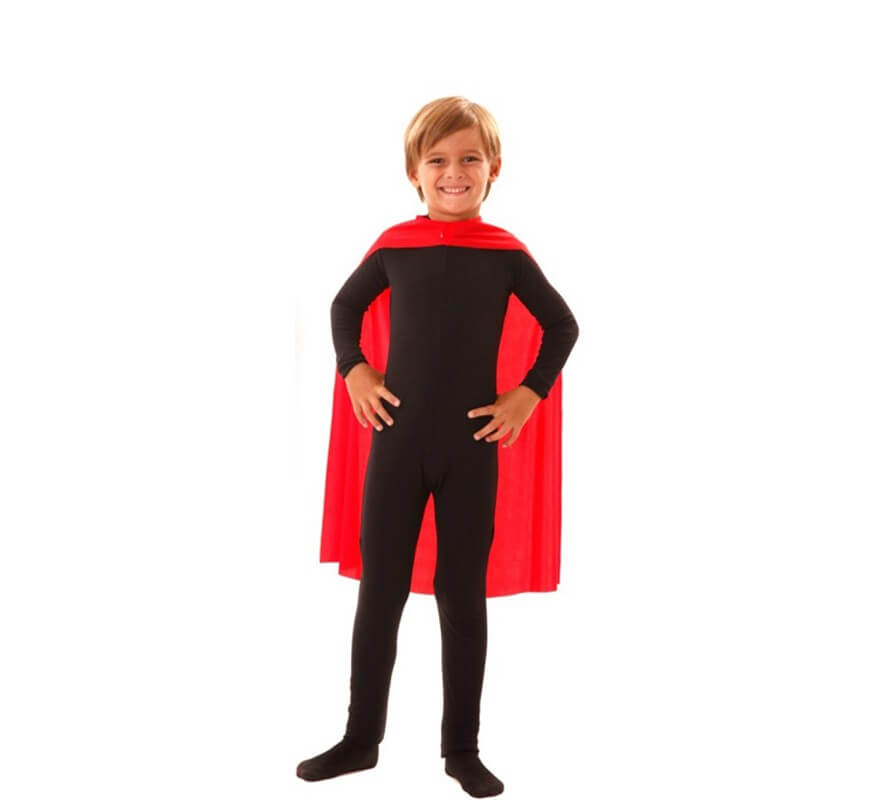 Translation missing: pt-PT.Capa Superhéroe Infantil Roja de 70 cm