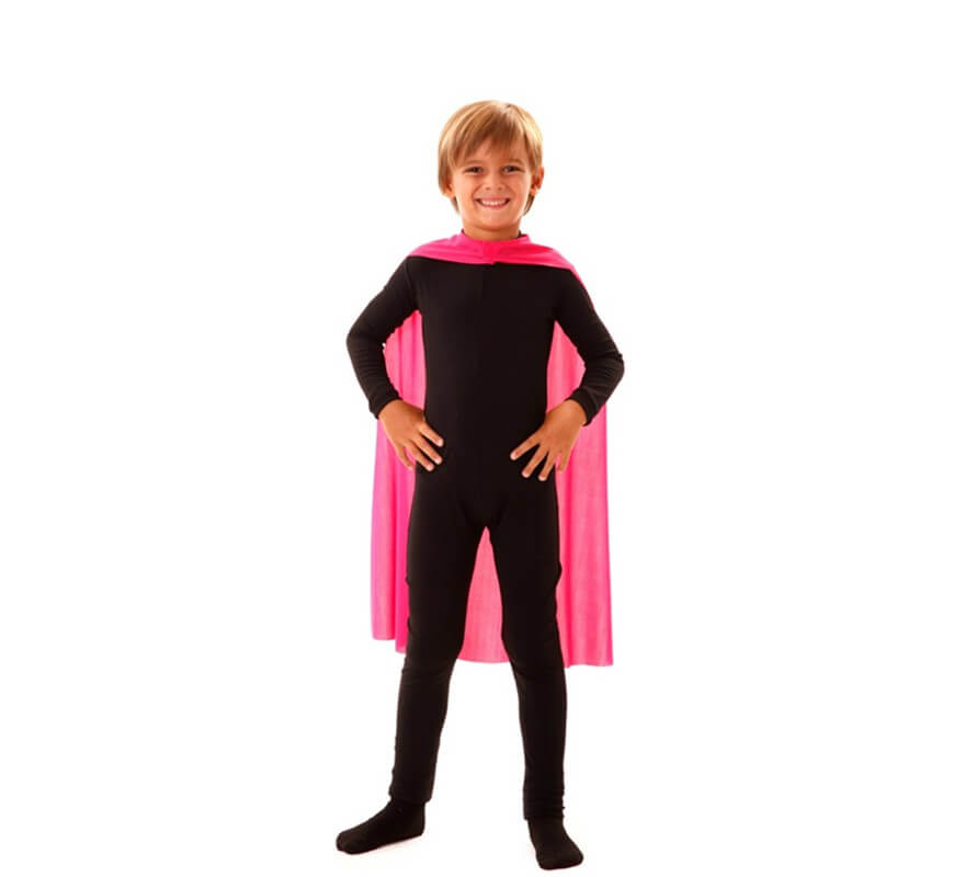 Translation missing: pt-PT.Capa Superhéroe Infantil Rosa de 70 cm