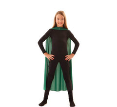 Manto de Super-herói Criança Verde 90 cm