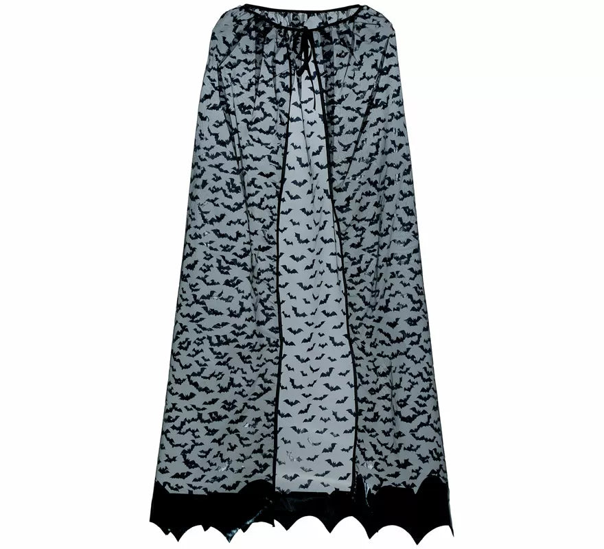 Translation missing: pt-PT.Capa Transparente Murciélagos de 135 cm para mujer