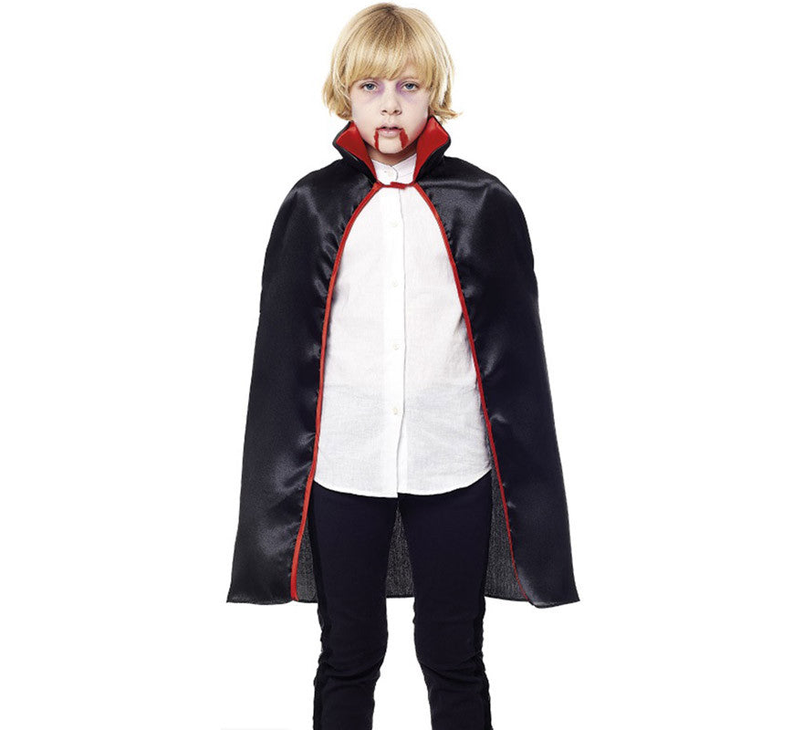 Translation missing: pt-PT.Capa Vampiro Cuello Rojo 90 cm Infantil