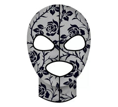 Capuz de flor vazado