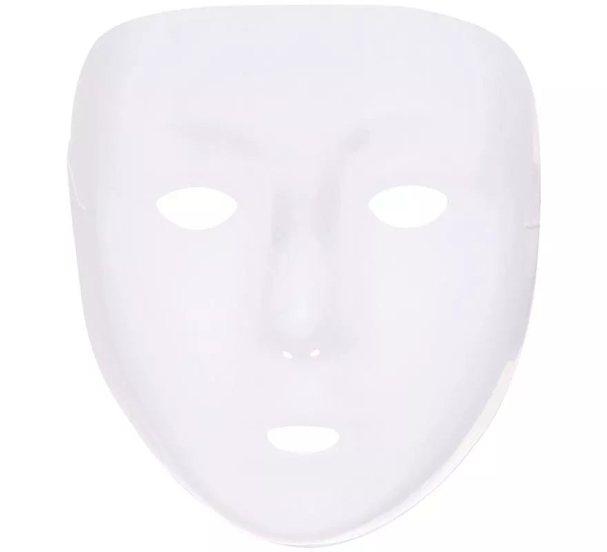 Careta blanca. Ideal para decorar.
