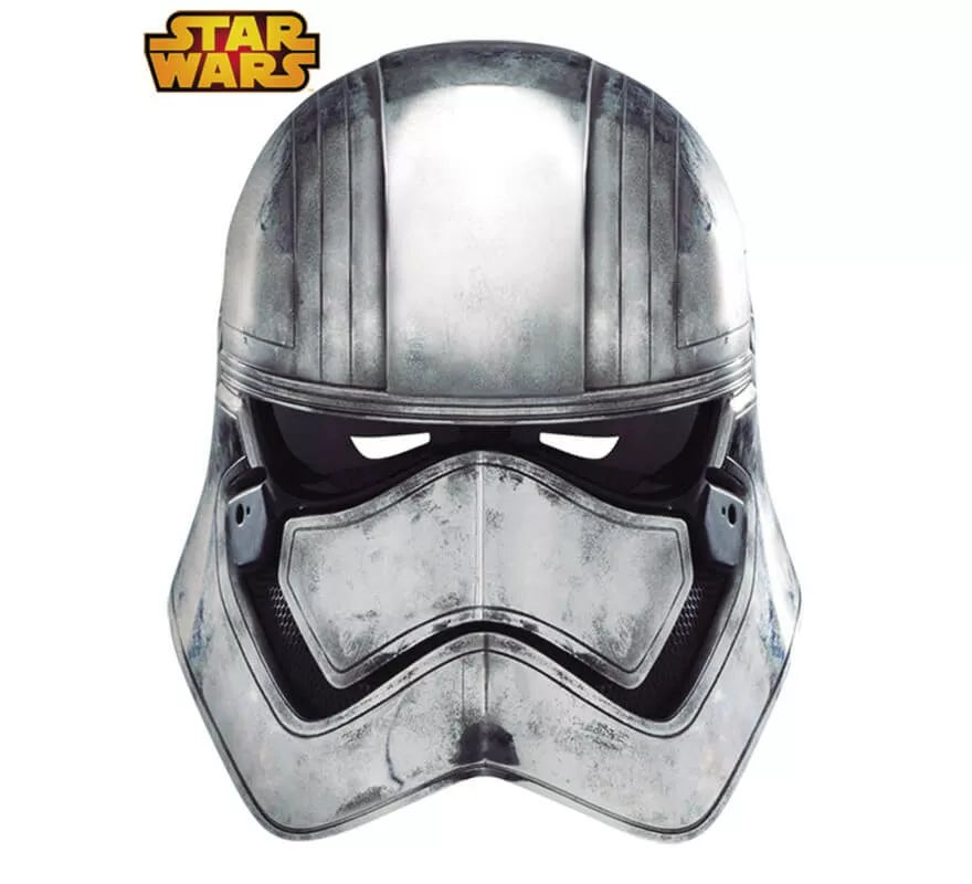 Translation missing: pt-PT.Careta de cartón de Capitán Phasma Ep7 de Star Wars