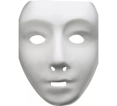 Máscara Fantasma Branca para adulto